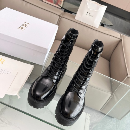 Replica Christian Dior Boots For Women #1232257 $128.00 USD for Wholesale