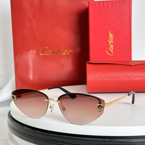 Wholesale Cartier AAA Quality Sunglassess #1232260 $52.00 USD, Wholesale Quality Replica Cartier AAA Quality Sunglassess