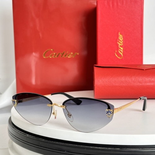 Wholesale Cartier AAA Quality Sunglassess #1232262 $52.00 USD, Wholesale Quality Replica Cartier AAA Quality Sunglassess