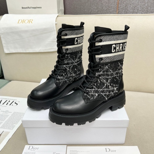 Wholesale Christian Dior Boots For Women #1232266 $118.00 USD, Wholesale Quality Replica Christian Dior Boots