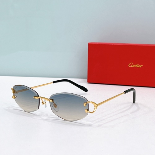 Wholesale Cartier AAA Quality Sunglassess #1232269 $52.00 USD, Wholesale Quality Replica Cartier AAA Quality Sunglassess