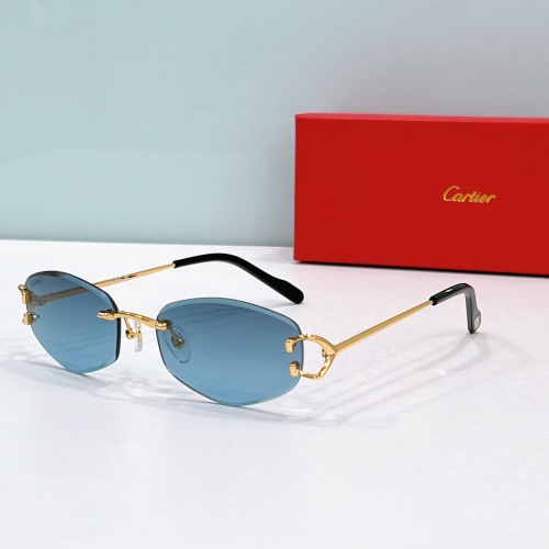 Wholesale Cartier AAA Quality Sunglassess #1232270 $52.00 USD, Wholesale Quality Replica Cartier AAA Quality Sunglassess