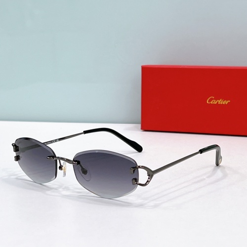 Wholesale Cartier AAA Quality Sunglassess #1232272 $52.00 USD, Wholesale Quality Replica Cartier AAA Quality Sunglassess