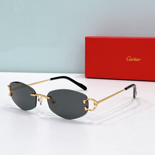 Wholesale Cartier AAA Quality Sunglassess #1232274 $52.00 USD, Wholesale Quality Replica Cartier AAA Quality Sunglassess