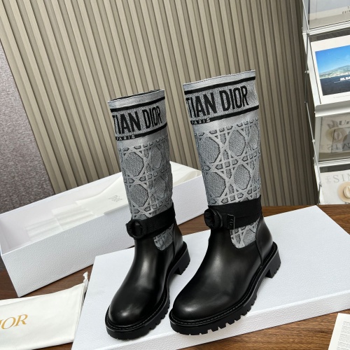 Wholesale Christian Dior Boots For Women #1232276 $118.00 USD, Wholesale Quality Replica Christian Dior Boots