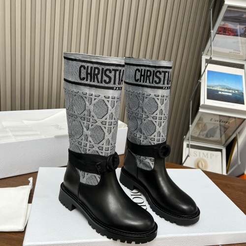 Replica Christian Dior Boots For Women #1232276 $118.00 USD for Wholesale