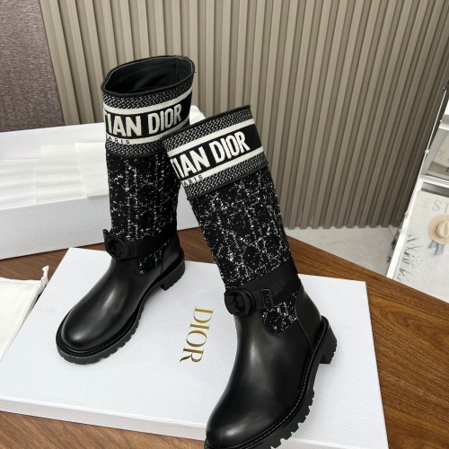 Replica Christian Dior Boots For Women #1232277 $118.00 USD for Wholesale