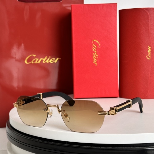 Wholesale Cartier AAA Quality Sunglassess #1232279 $52.00 USD, Wholesale Quality Replica Cartier AAA Quality Sunglassess