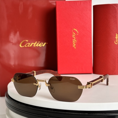 Wholesale Cartier AAA Quality Sunglassess #1232280 $52.00 USD, Wholesale Quality Replica Cartier AAA Quality Sunglassess