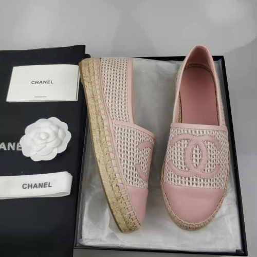 Wholesale Chanel Flat Shoes For Women #1232289 $72.00 USD, Wholesale Quality Replica Chanel Flat Shoes