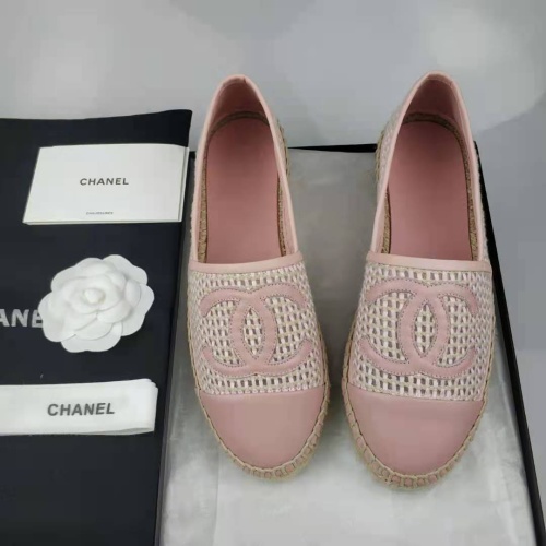 Replica Chanel Flat Shoes For Women #1232289 $72.00 USD for Wholesale