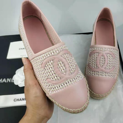 Replica Chanel Flat Shoes For Women #1232289 $72.00 USD for Wholesale