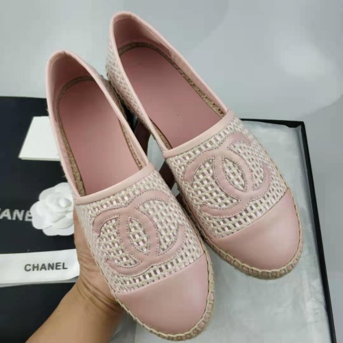 Replica Chanel Flat Shoes For Women #1232289 $72.00 USD for Wholesale