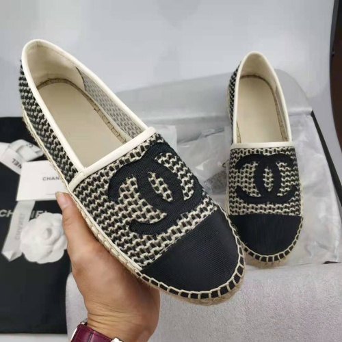 Replica Chanel Flat Shoes For Women #1232291 $72.00 USD for Wholesale