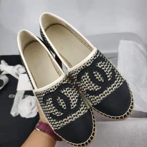 Replica Chanel Flat Shoes For Women #1232291 $72.00 USD for Wholesale