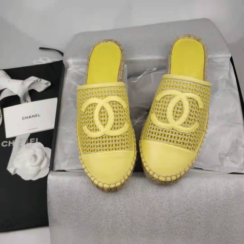 Wholesale Chanel Slippers For Women #1232293 $72.00 USD, Wholesale Quality Replica Chanel Slippers