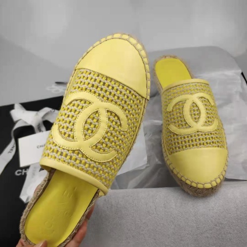 Replica Chanel Slippers For Women #1232293 $72.00 USD for Wholesale