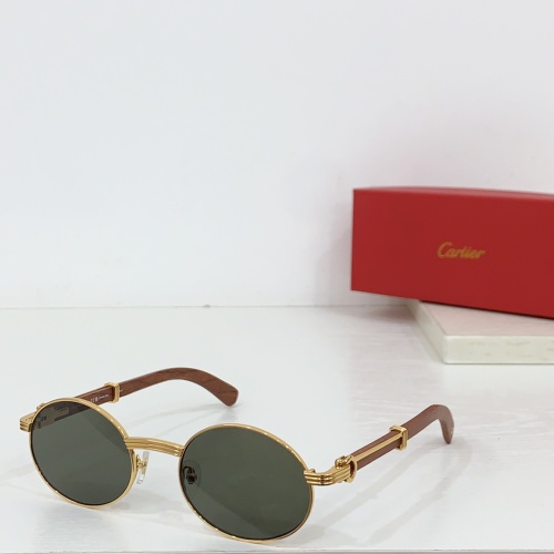 Wholesale Cartier AAA Quality Sunglassess #1232297 $60.00 USD, Wholesale Quality Replica Cartier AAA Quality Sunglassess