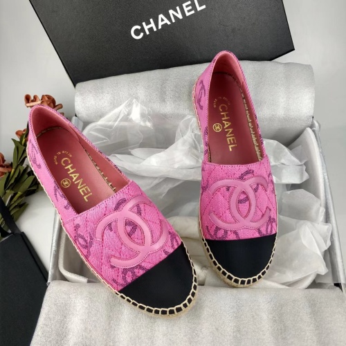 Replica Chanel Flat Shoes For Women #1232300 $72.00 USD for Wholesale