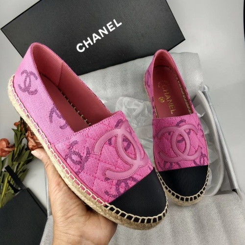 Replica Chanel Flat Shoes For Women #1232300 $72.00 USD for Wholesale