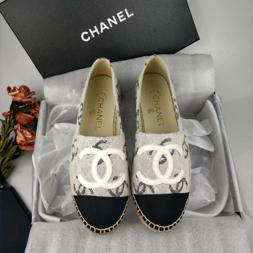 Replica Chanel Flat Shoes For Women #1232303 $72.00 USD for Wholesale