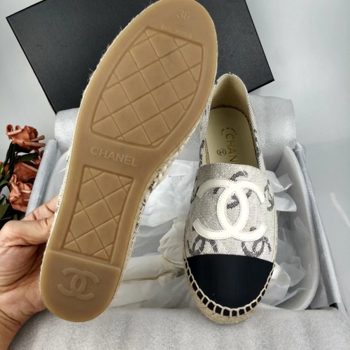 Replica Chanel Flat Shoes For Women #1232303 $72.00 USD for Wholesale