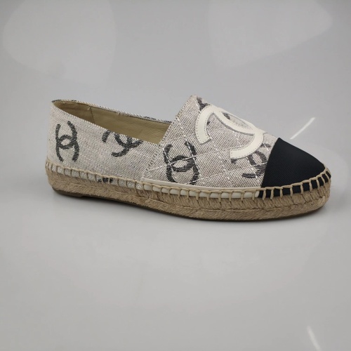 Replica Chanel Flat Shoes For Women #1232303 $72.00 USD for Wholesale