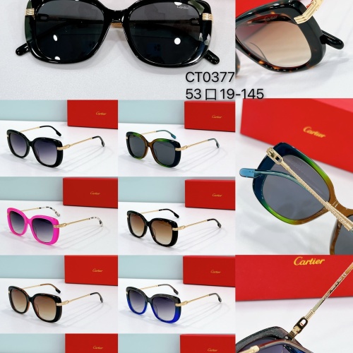 Replica Cartier AAA Quality Sunglassess #1232305 $48.00 USD for Wholesale