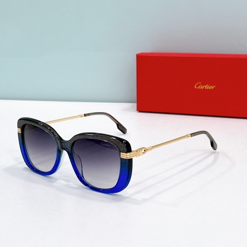 Wholesale Cartier AAA Quality Sunglassess #1232308 $48.00 USD, Wholesale Quality Replica Cartier AAA Quality Sunglassess