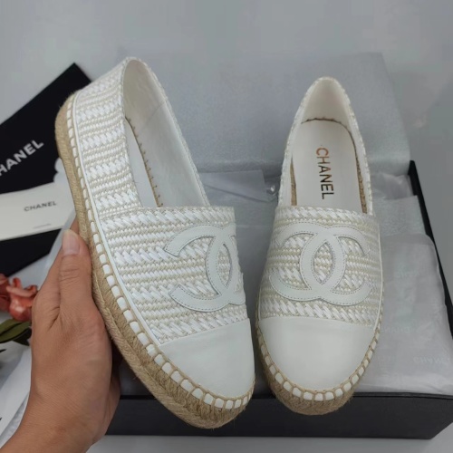 Replica Chanel Flat Shoes For Women #1232312 $76.00 USD for Wholesale