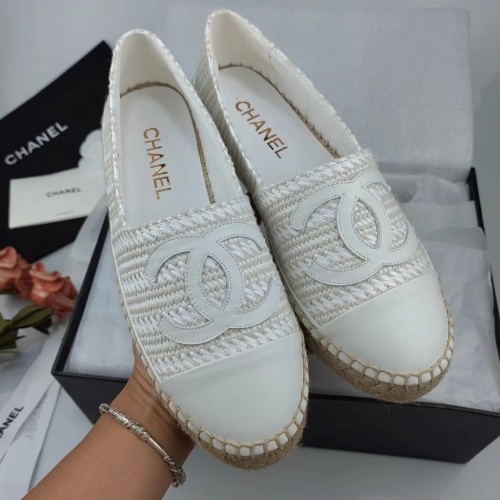 Replica Chanel Flat Shoes For Women #1232312 $76.00 USD for Wholesale