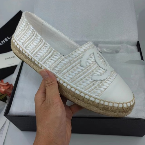 Replica Chanel Flat Shoes For Women #1232312 $76.00 USD for Wholesale