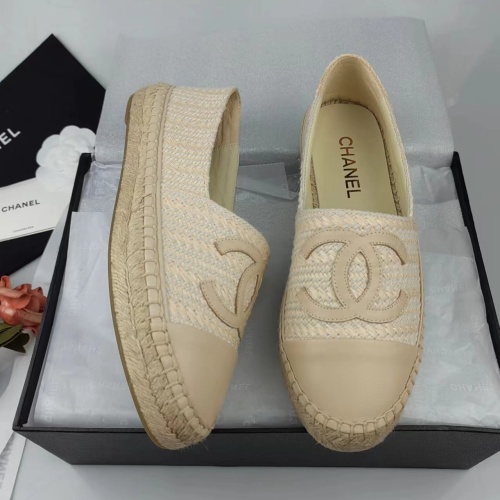 Wholesale Chanel Flat Shoes For Women #1232313 $76.00 USD, Wholesale Quality Replica Chanel Flat Shoes