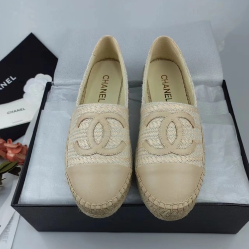 Replica Chanel Flat Shoes For Women #1232313 $76.00 USD for Wholesale