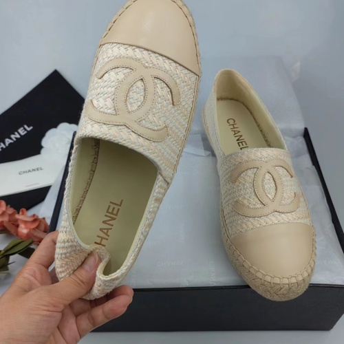 Replica Chanel Flat Shoes For Women #1232313 $76.00 USD for Wholesale