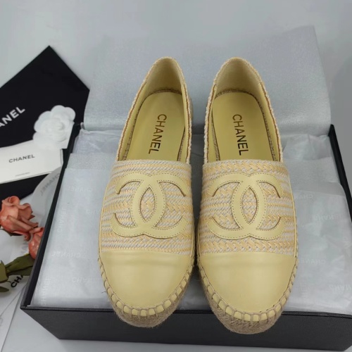 Replica Chanel Flat Shoes For Women #1232314 $76.00 USD for Wholesale