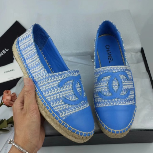 Replica Chanel Flat Shoes For Women #1232316 $76.00 USD for Wholesale