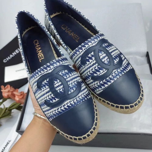 Replica Chanel Flat Shoes For Women #1232317 $76.00 USD for Wholesale