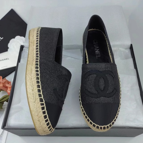 Wholesale Chanel Flat Shoes For Women #1232319 $76.00 USD, Wholesale Quality Replica Chanel Flat Shoes