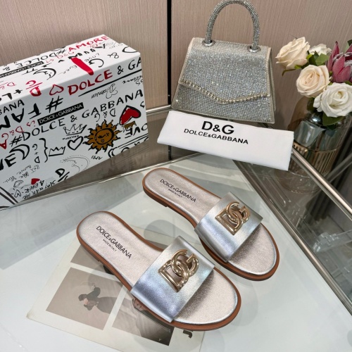 Wholesale Dolce &amp; Gabbana D&amp;G Slippers For Women #1232321 $82.00 USD, Wholesale Quality Replica Dolce &amp; Gabbana D&amp;G Slippers