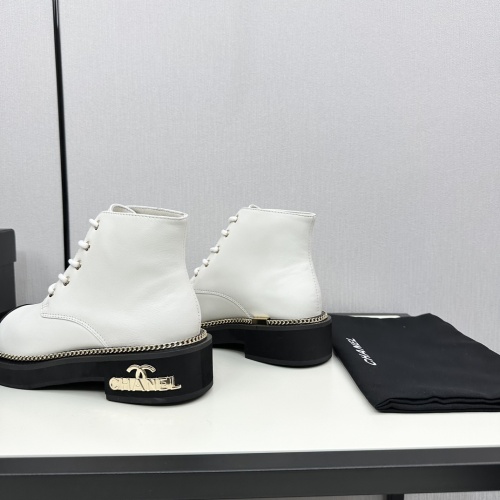 Replica Chanel Boots For Women #1232386 $118.00 USD for Wholesale