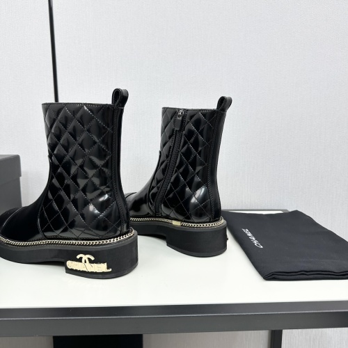 Replica Chanel Boots For Women #1232389 $115.00 USD for Wholesale