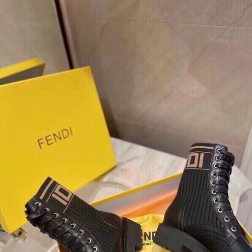 Replica Fendi Fashion Boots For Women #1232390 $96.00 USD for Wholesale