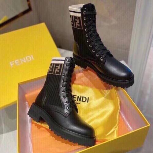 Wholesale Fendi Fashion Boots For Women #1232395 $96.00 USD, Wholesale Quality Replica Fendi Fashion Boots