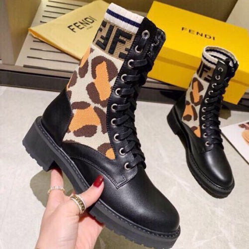 Wholesale Fendi Fashion Boots For Women #1232398 $96.00 USD, Wholesale Quality Replica Fendi Fashion Boots