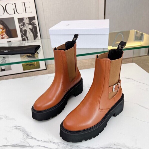 Replica Celine Boots For Women #1232399 $102.00 USD for Wholesale