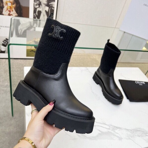 Wholesale Celine Boots For Women #1232401 $102.00 USD, Wholesale Quality Replica Celine Boots