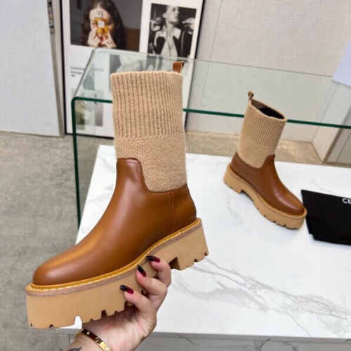 Replica Celine Boots For Women #1232402 $102.00 USD for Wholesale