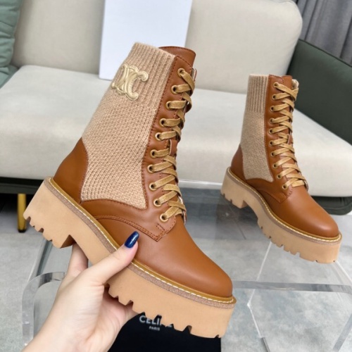 Wholesale Celine Boots For Women #1232403 $108.00 USD, Wholesale Quality Replica Celine Boots