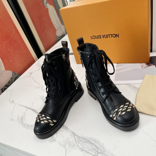 Replica Louis Vuitton Boots For Women #1232414 $112.00 USD for Wholesale